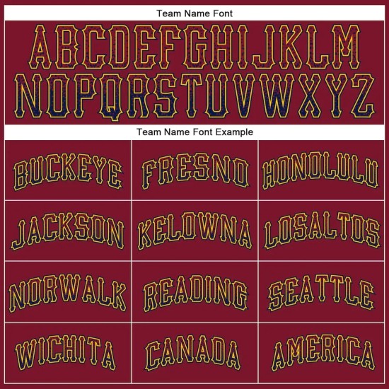 Custom Crimson Navy-Gold Authentic Drift Fashion Baseball Jersey