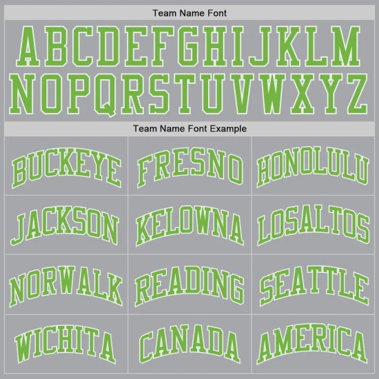 Custom Gray Neon Green-White Authentic Throwback Basketball Jersey