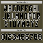 Custom Olive Black-White Authentic Sleeveless Salute To Service Baseball Jersey