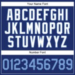 Custom Royal White Pinstripe Light Blue-White Authentic Basketball Jersey