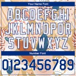 Custom City Cream Royal-White 3D Pattern Beach Seashells And Starfishes Authentic Basketball Jersey