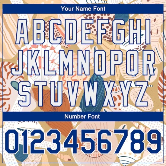 Custom City Cream Royal-White 3D Pattern Beach Seashells And Starfishes Authentic Basketball Jersey