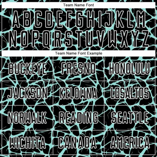 Custom Black Ice Blue-White Abstract Network Splash Sublimation Soccer Uniform Jersey