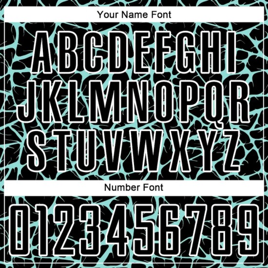 Custom Black Ice Blue-White Abstract Network Splash Sublimation Soccer Uniform Jersey