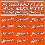 Custom Stitched White Orange-Navy Split Fashion Sports Pullover Sweatshirt Hoodie