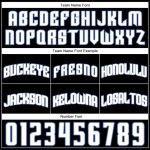 Custom Black Royal Pinstripe White-Gray Authentic Basketball Shorts