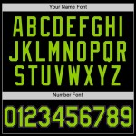 Custom Black Neon Green-Purple Authentic Throwback Basketball Jersey